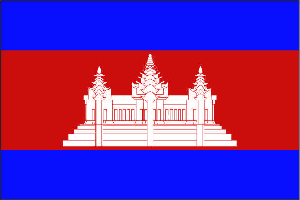 柬埔寨cambodia国旗
