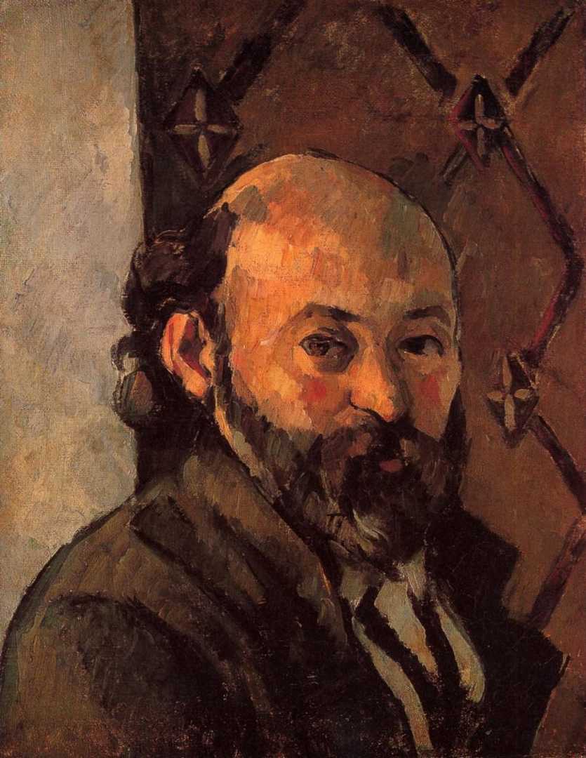 self portrait 保罗·塞尚 (cezanne, paul)