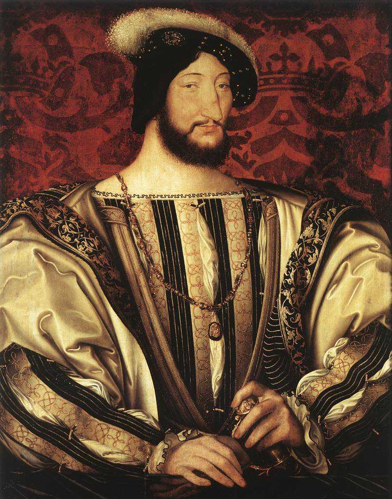 易呗网 - 法国国王弗朗索瓦一世像 portrait of francois i,king of