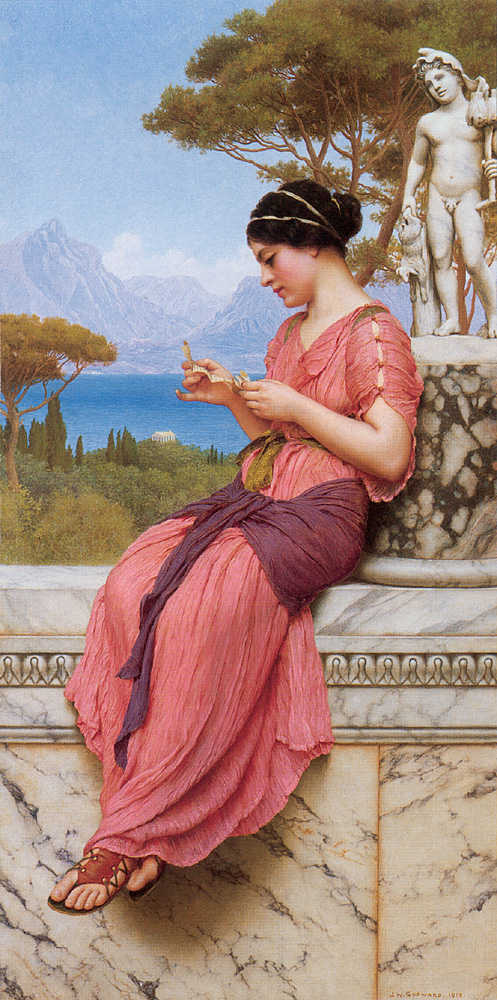 the love letter 约翰·威廉·格维得 (godward, john william)